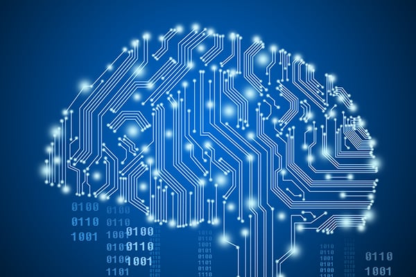 Digital brain circuit with binary code