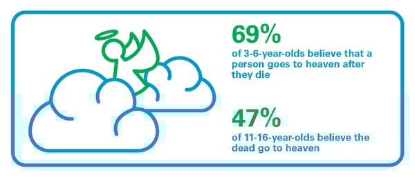 Children's beliefs about death stats