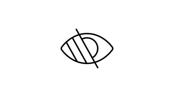 Sight loss icon