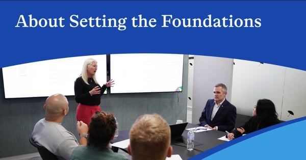 About Setting the Foundations workshop - holding image