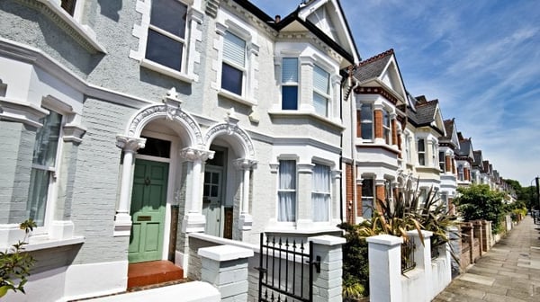 Row of terraced houses