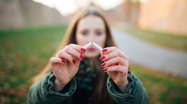 How to quit smoking small