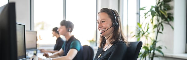 Women in call centre