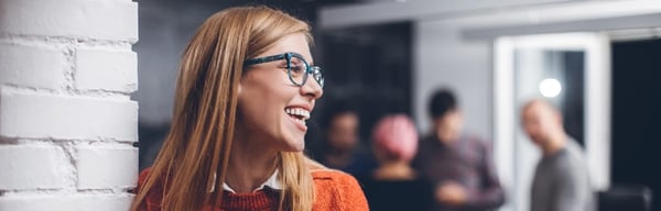 Smiling woman