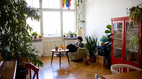 Women reading book
