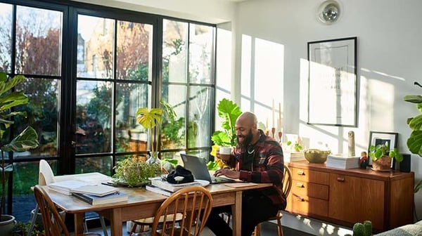 Man on laptop