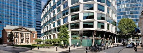 External view of office building