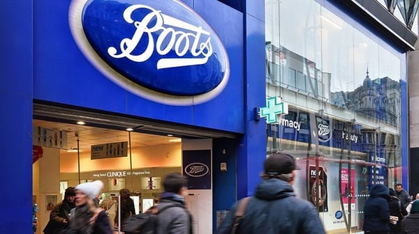 External view of a Boots shop