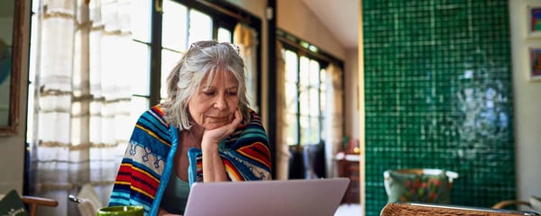 Woman at laptop