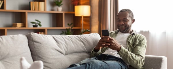 Man with phone
