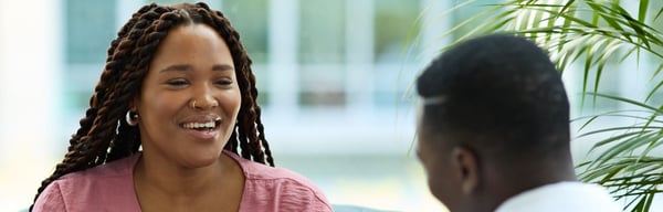 Image of a lady consulting with her Dr