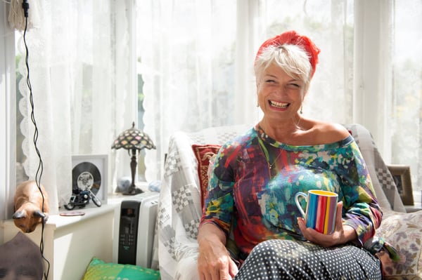 Helen at home