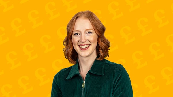 New podcast artwork of host Iona