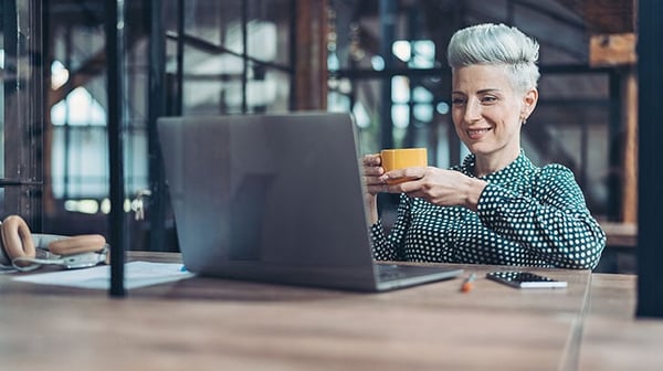 Women on a laptop