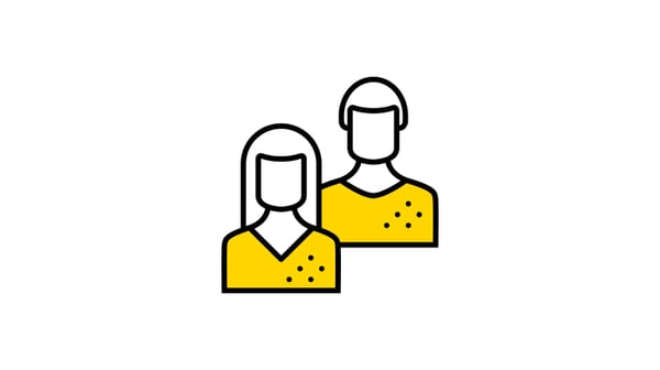 Icon of 2 people