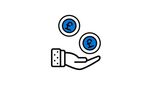 Coin in hand