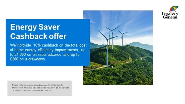 Legal & General's Energy Saver Cashback offer explained