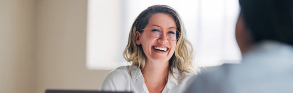 Women laughing