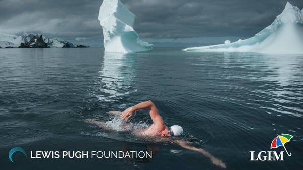 Lewis Pugh swimming