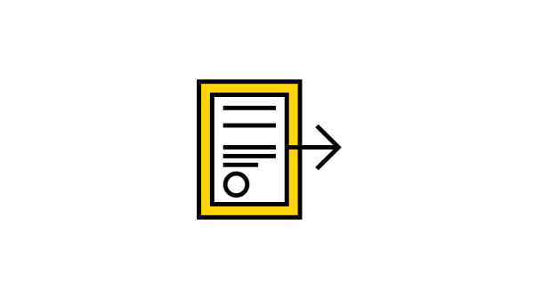 Transfer policy icon