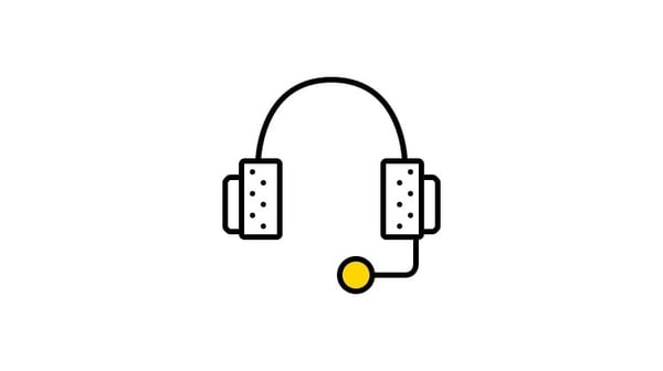 Icon of headphones