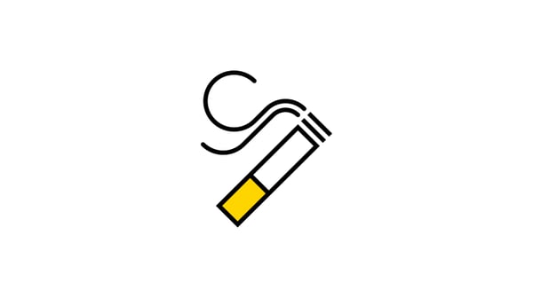 smoking cigarette icon