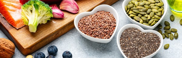 Picture showing healthy foods