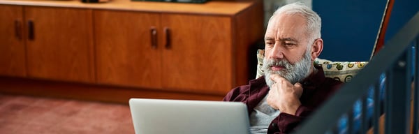 Man on laptop