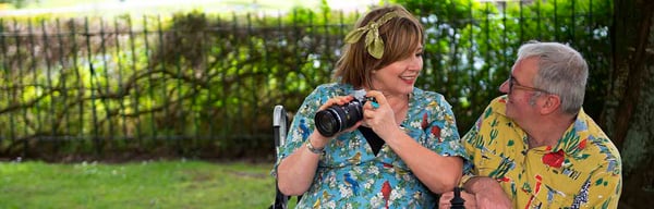 Women with camera