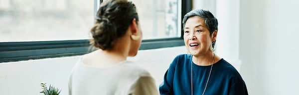 Women with an adviser