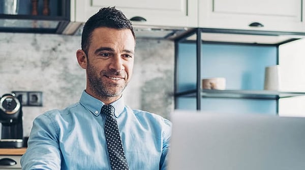 Man on laptop