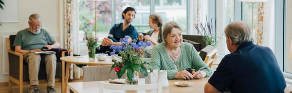 People in care home