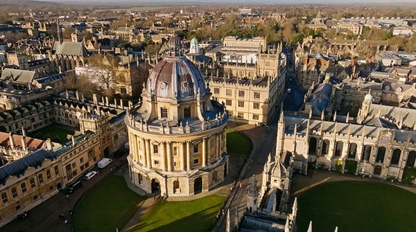 The City of Oxford from above