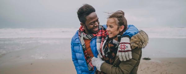Couple walking