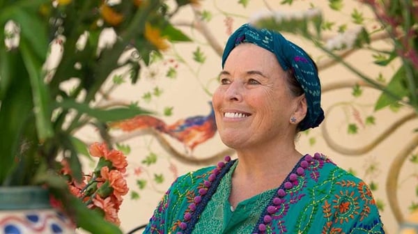 Women smiling