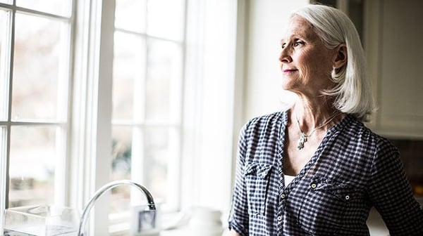 Women looking out