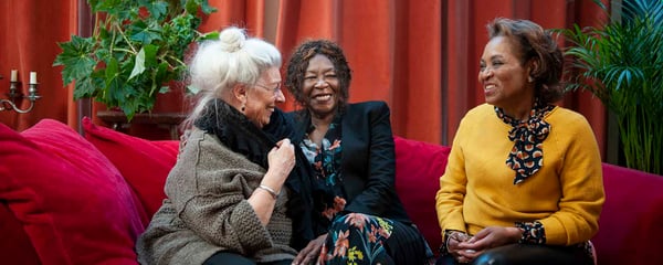 Women talking