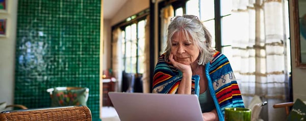 Woman on laptop