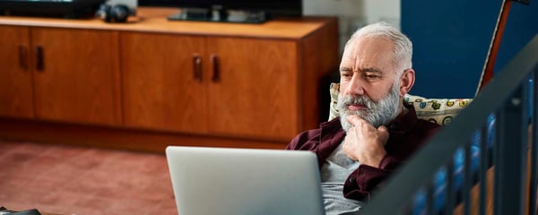 Man on laptop