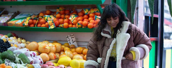 Women in shop