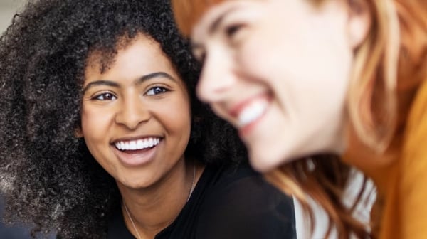 Smiling people