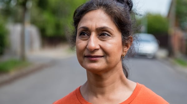 Smiling woman