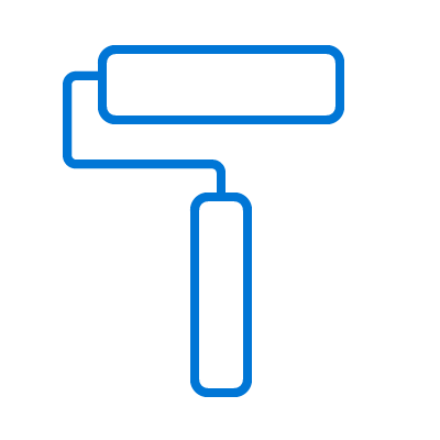 Paint roller icon
