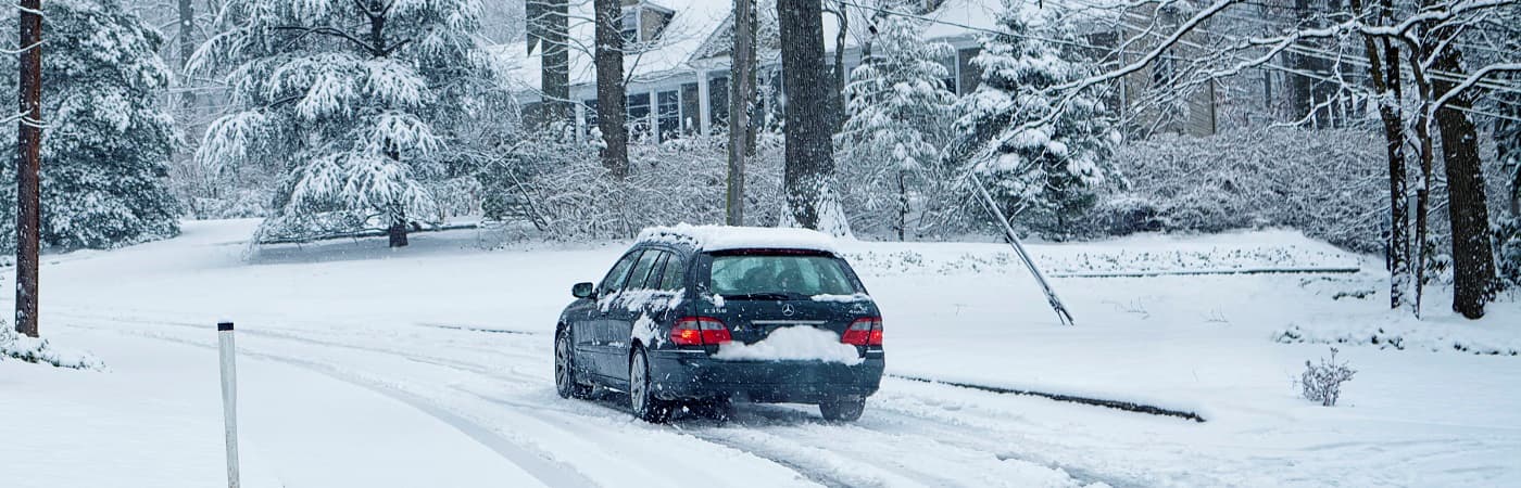Car in snow