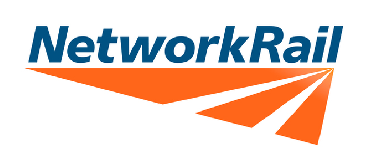 Network Rail brand logo - go to home
