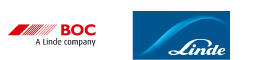 BOC and Linde logos - go to home