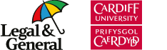 L&G and Cardiff shared logo