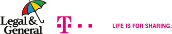 L&G and Deutsche Telekom logos