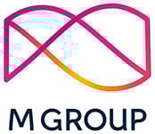M Group logo - Go to home