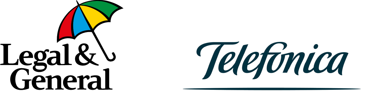 Combined L&G and Telefonica logos